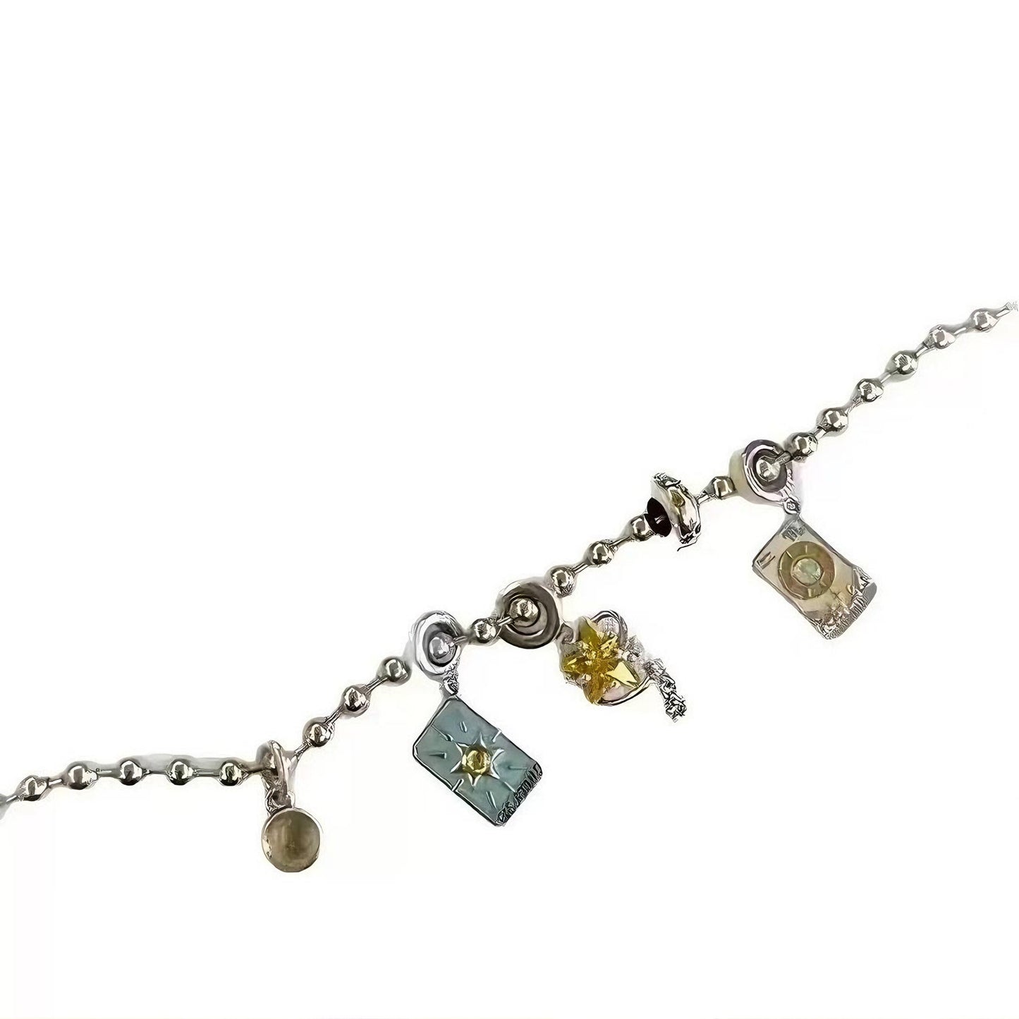 Tarot Mystery Retro Vintage Sun Moon Star Bracelet Unique Design High-end Bracelet for Women