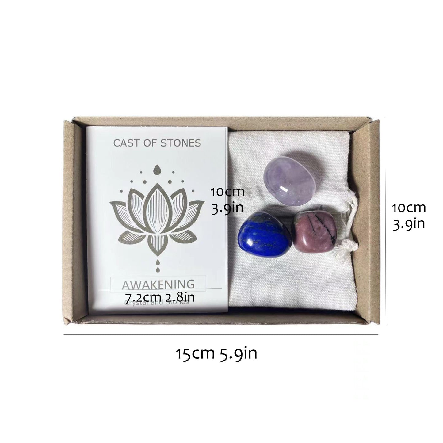 Natural crystal energy stone, anything is possible